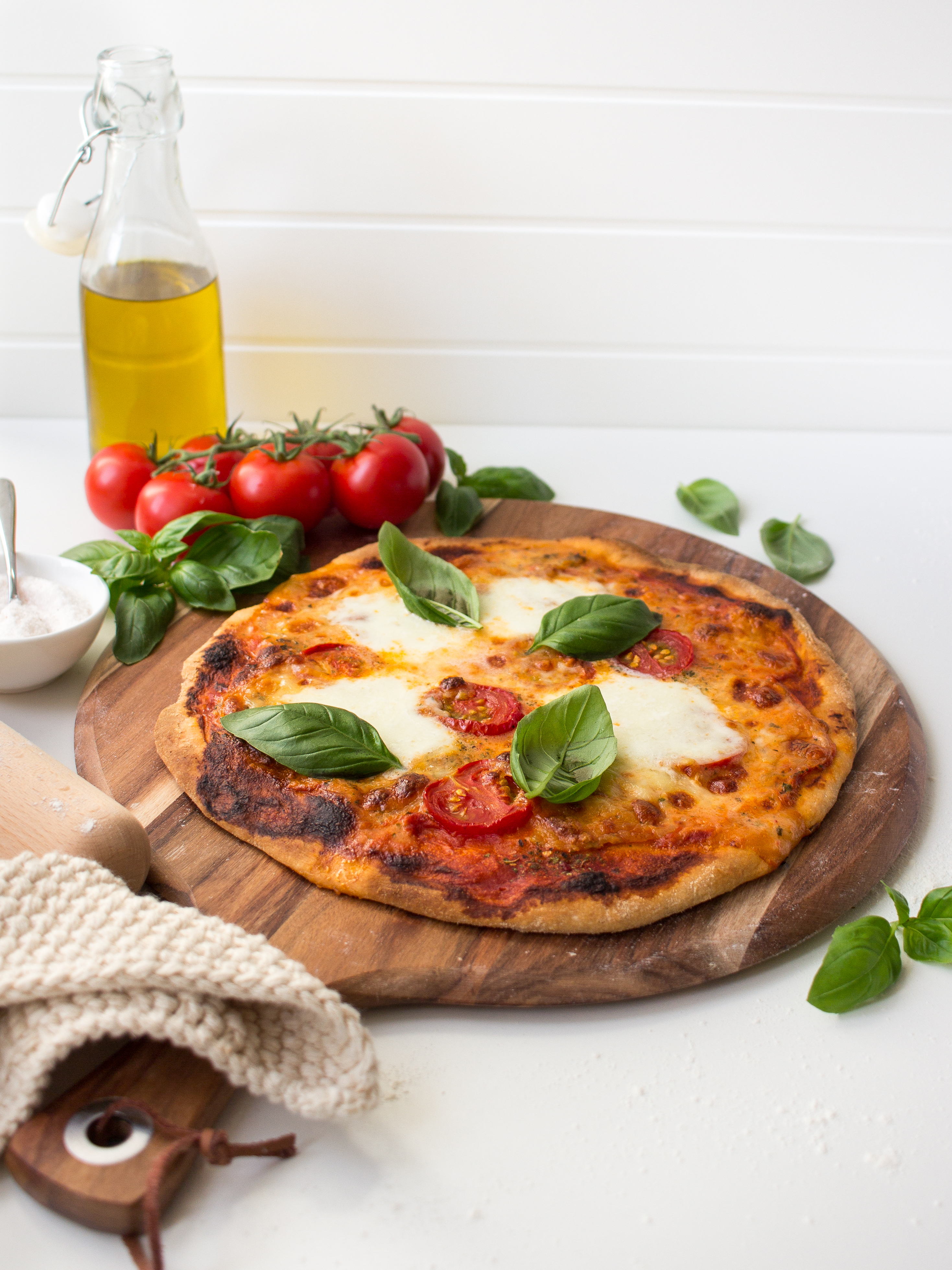 Pizza Caprese Rezept | Fini´s Feinstes