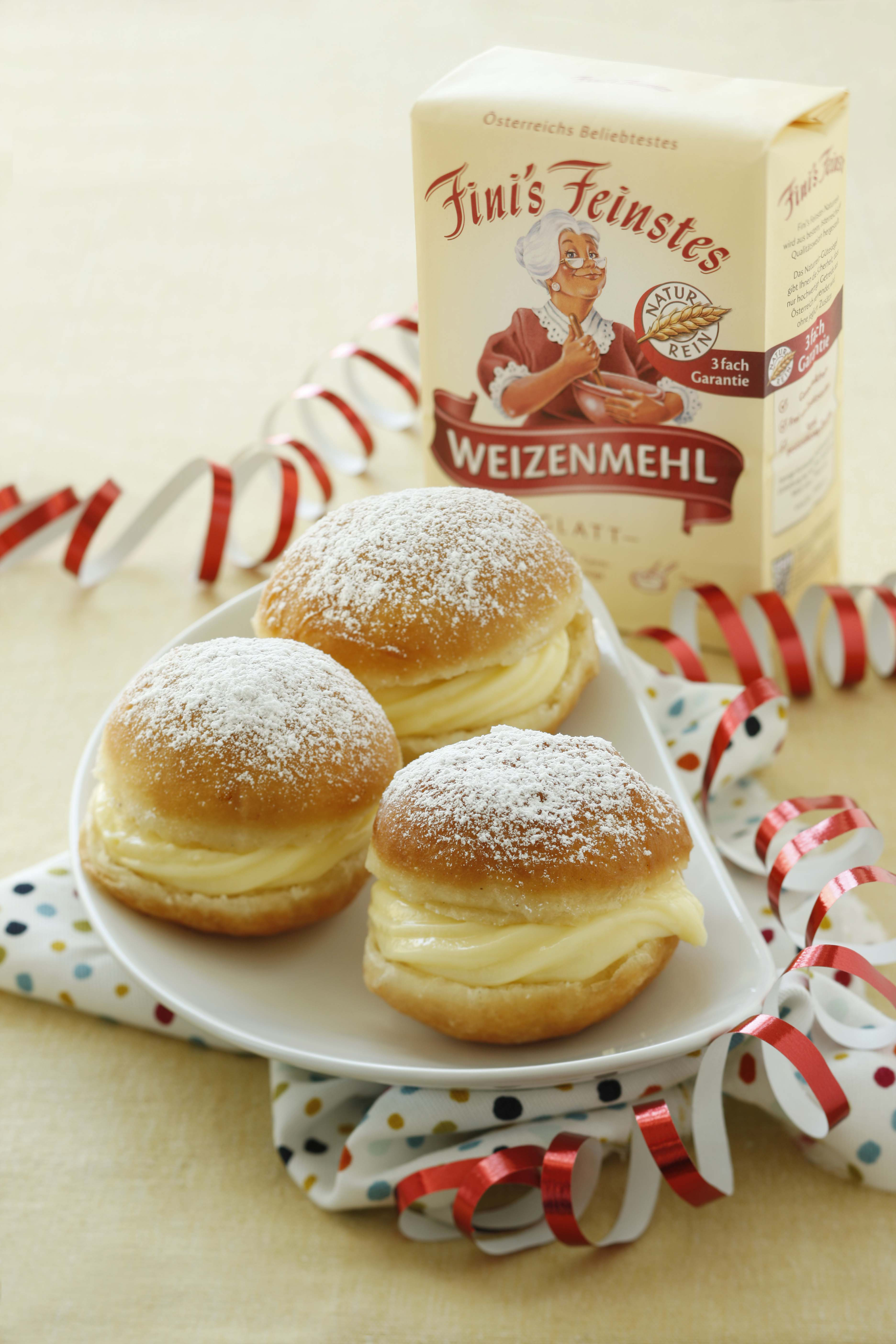 Vanillekrapfen Rezept | Fini´s Feinstes